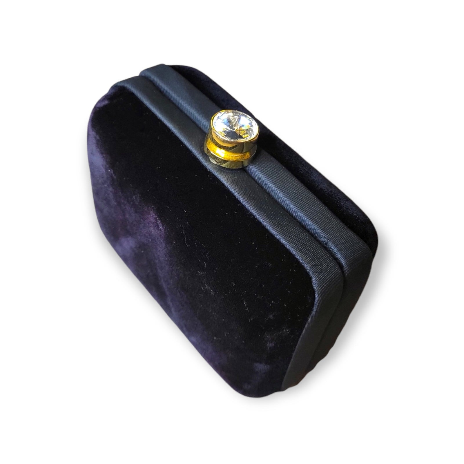 Vintage NEW Neiman Marcus velvet shops clutch