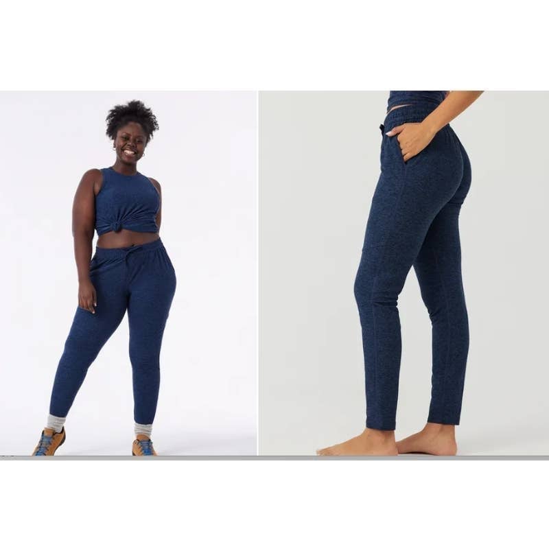 Outdoor Voices Blue CloudKnit Sweatpant Small