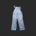 Liberty Overalls Vintage Military Shirt BDU Pattern Blue Size 38 USA Made