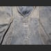 Liberty Overalls Vintage Military Shirt BDU Pattern Blue Size 38 USA Made