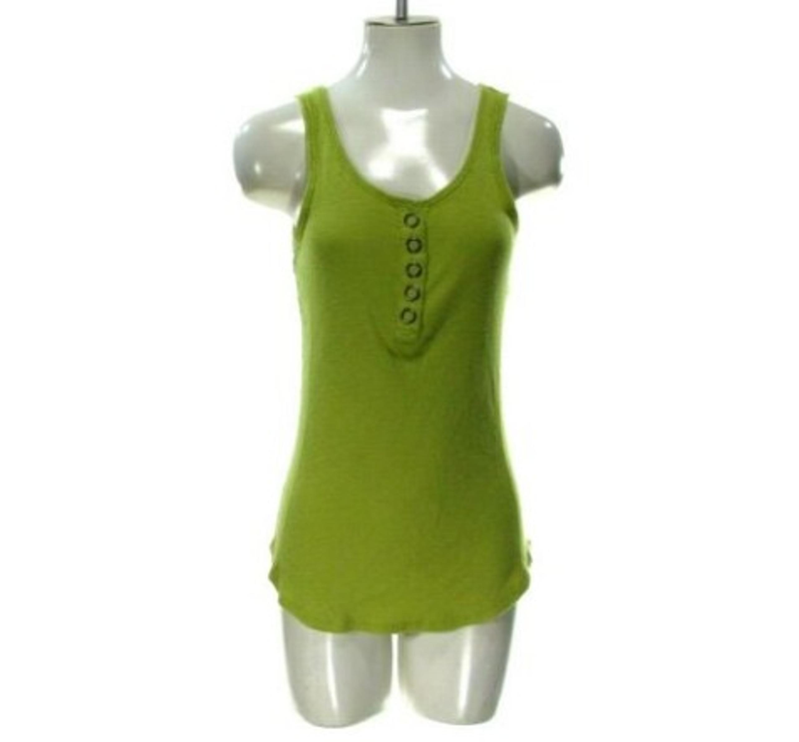 Sonoma Womens Small Green Cami Tank Top