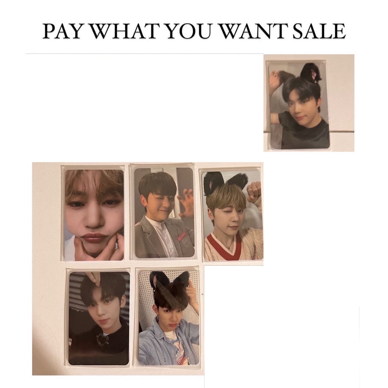 zerobaseone photocards