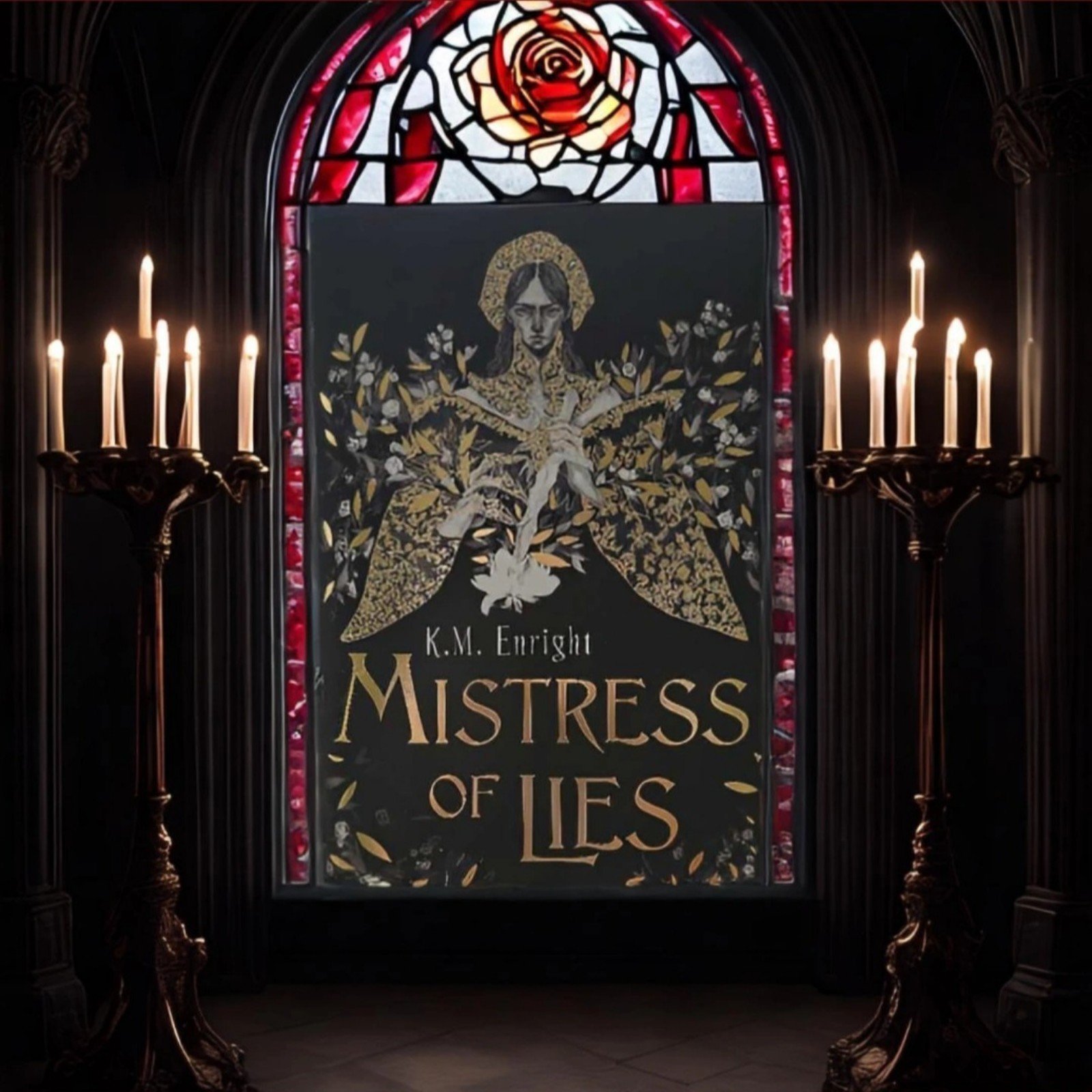 (Check des.) Mistress of Lies by K.M. Enright (illumicrate Edition)
