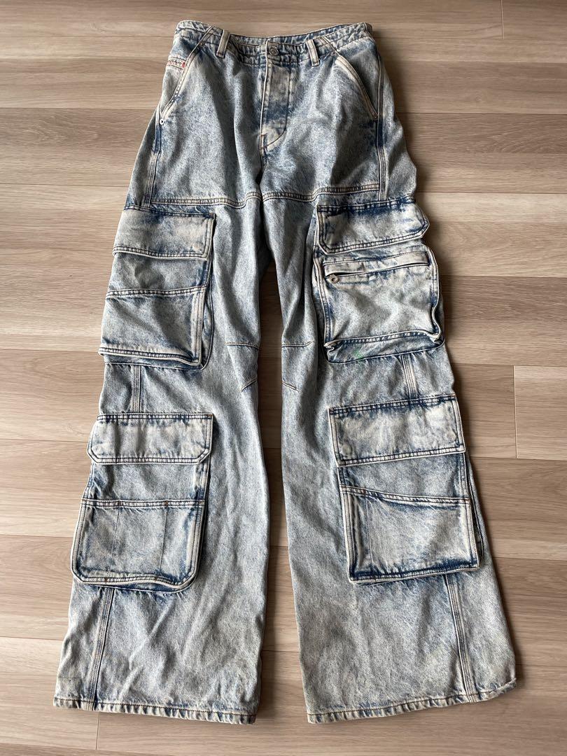 DIESEL D-Sire buggy denim pants DIESEL D-Sire buggy denim pants