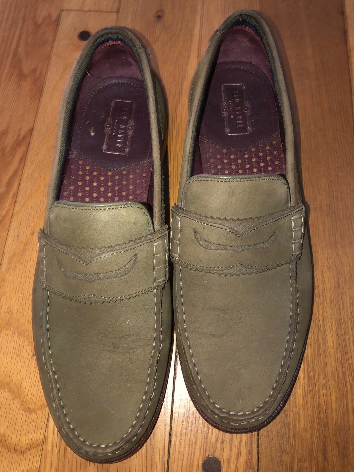 Ted Baker mens loafers 9.5