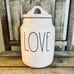 Rae Dunn Pink Love Baby Canister