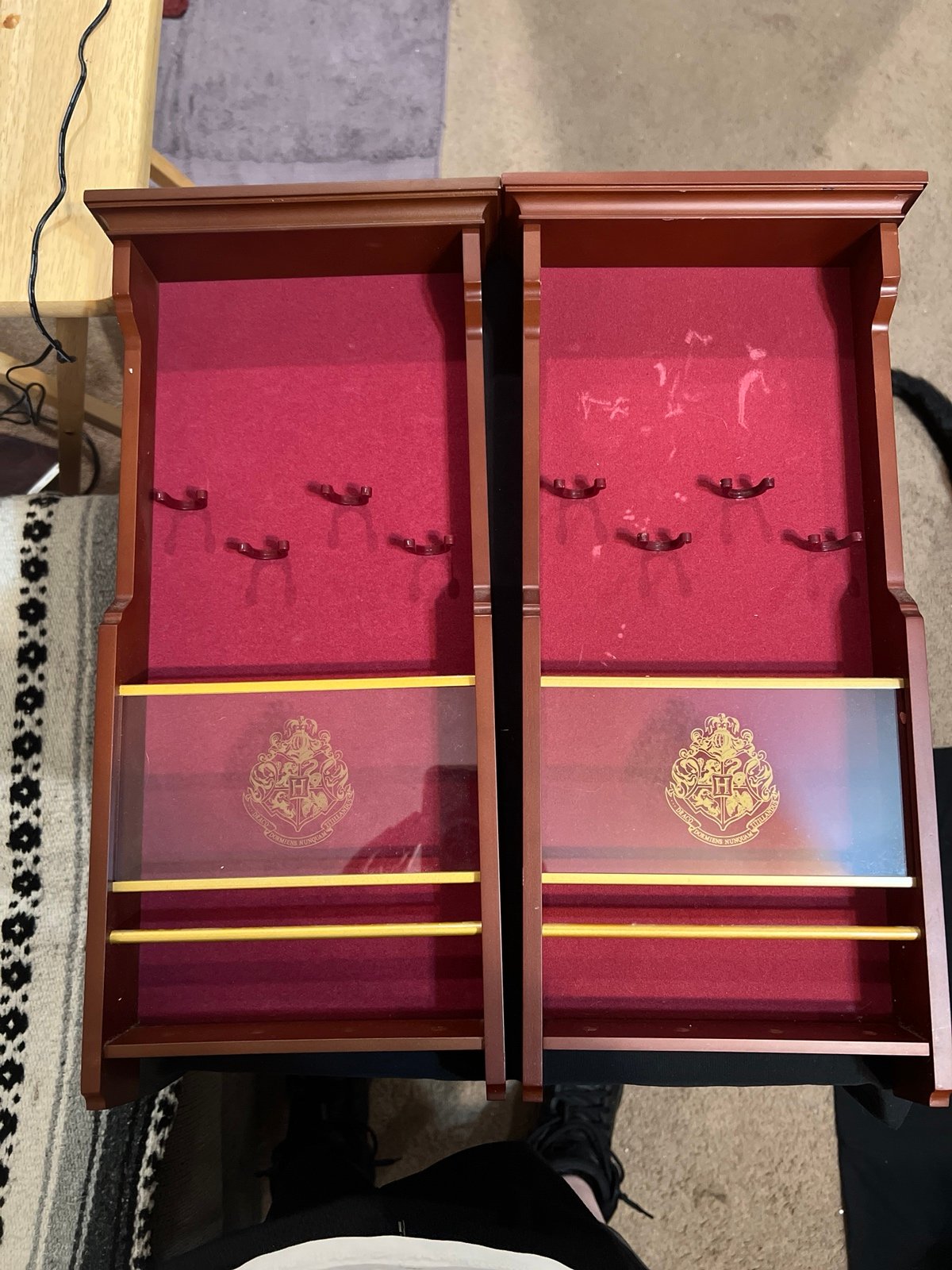 Noble Collections Hogwarts Wand Holders