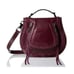 Rebecca Minkoff Small Vanity Saddle, Dark Cherry Messenger Cross Body Handbag