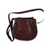 Rebecca Minkoff Small Vanity Saddle, Dark Cherry Messenger Cross Body Handbag