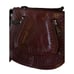 Rebecca Minkoff Small Vanity Saddle, Dark Cherry Messenger Cross Body Handbag