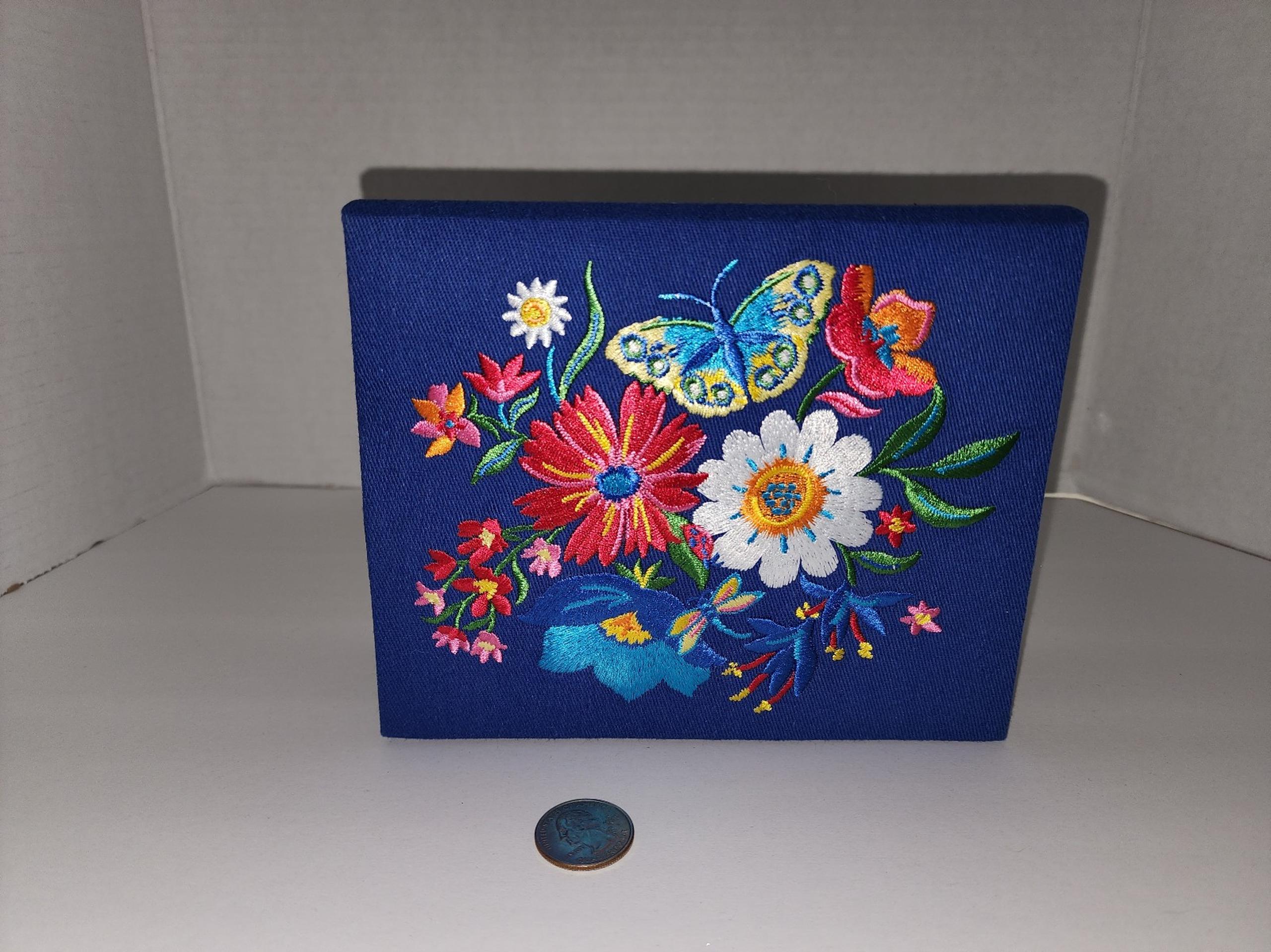 Brighton French Garden Jewelry Box Monet inspired NWOT