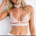 NWOT Lace Choker Sheer Bralette