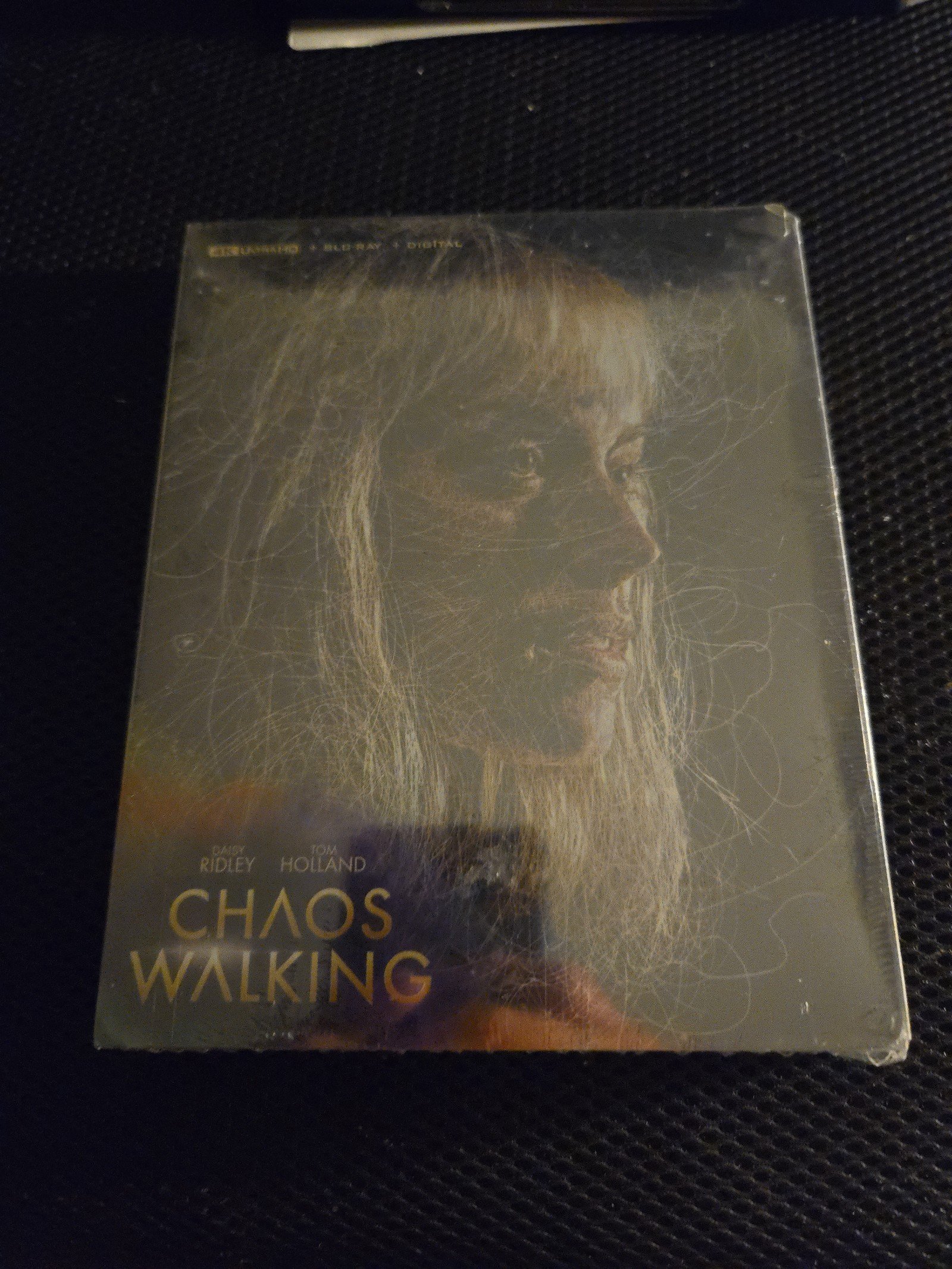 CHAOS WALKING 4K/BLU-RAY/DIGITAL STEELBOOK EDITION BRAND NEW TOM HOLLAND