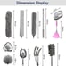 Microfiber Feather Duster with Extension Pole Stainless Steel Best Quality New