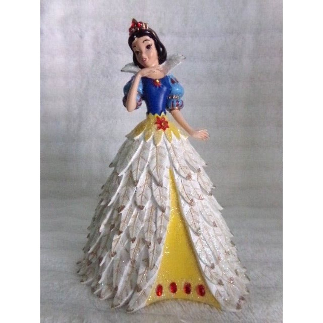 Rare Disney Snow White Snowy Poinsettia Princess Bradford Exchange NIB