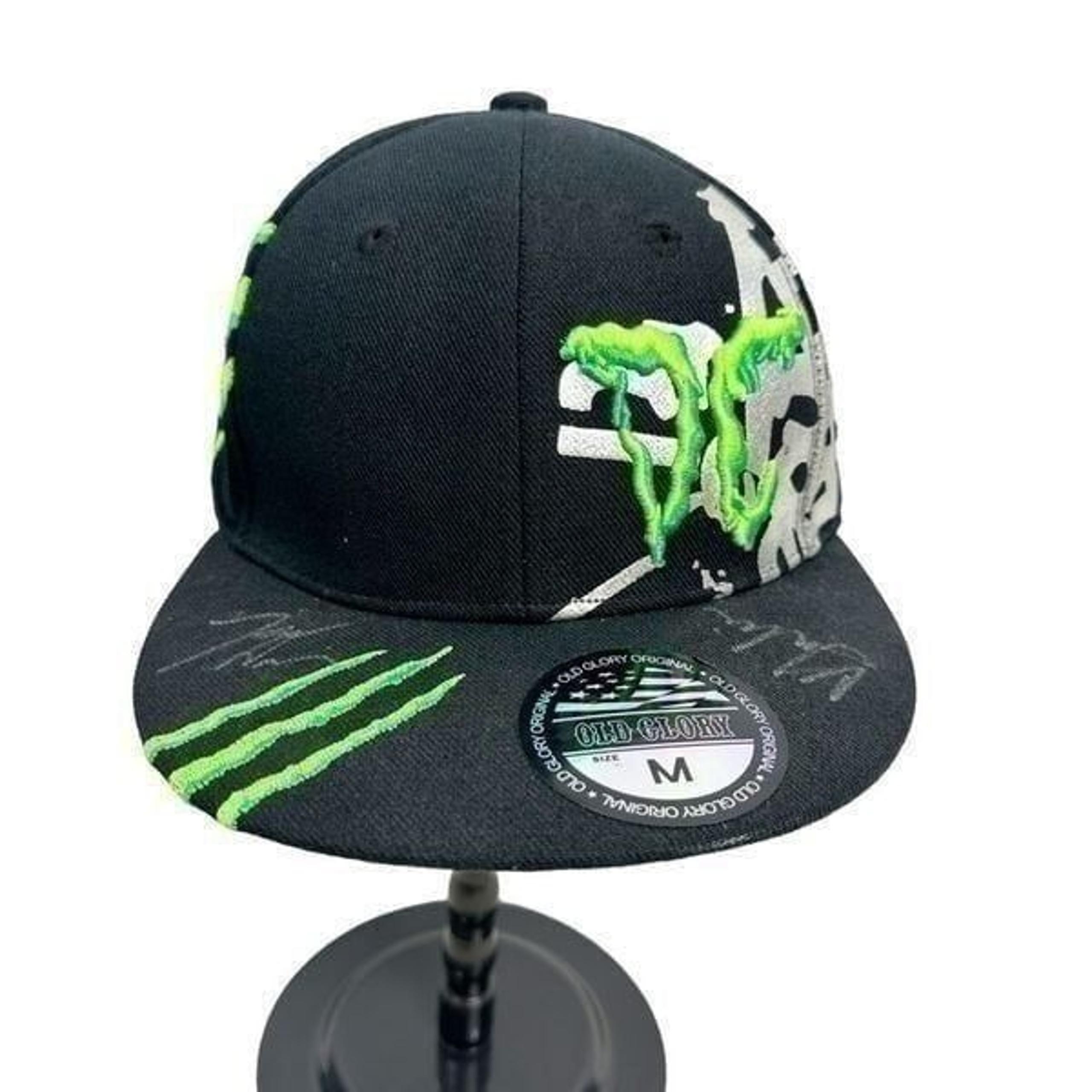 Old Glory Original Monster Washington DC Power City Fitted Hat Size M Signed