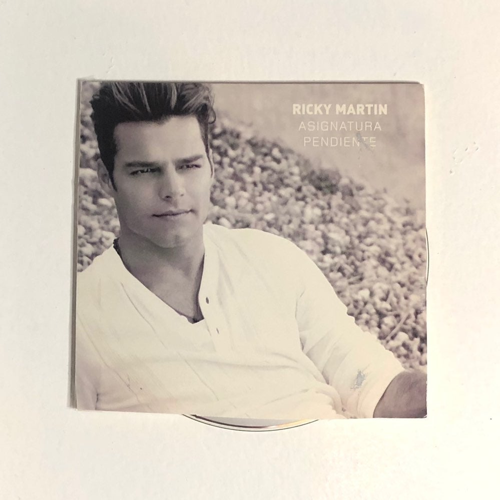 Rare! CD Ricky Martin - Asignatura Pendiente
