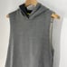 Under Armour UA BTG Terry Sleeveless Hoodie Womens Size M Gray 1373315 Gym