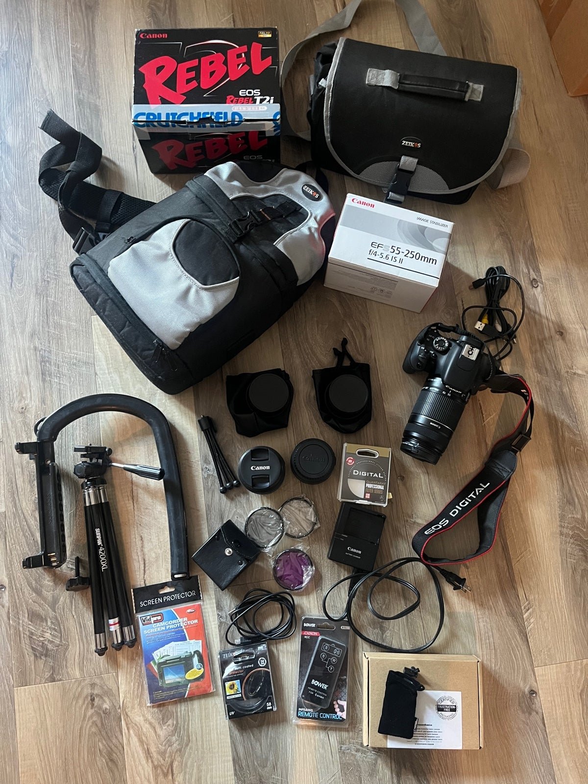 Cannon DSLR Rebel bundle