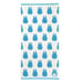 My Neighbor Totoro Blue Silhouette Bath Towel