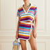 NWT Missoni zig zag terry cropped polo shirt