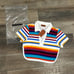 NWT Missoni zig zag terry cropped polo shirt