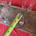 VINTAGE PINK URANIUM stem wine glasses set of 6 pink watermelon vaseline glow