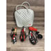 Ultra CHI Professional Travel Kit w/portable Red Blow Dryer Curling Iron & bag
