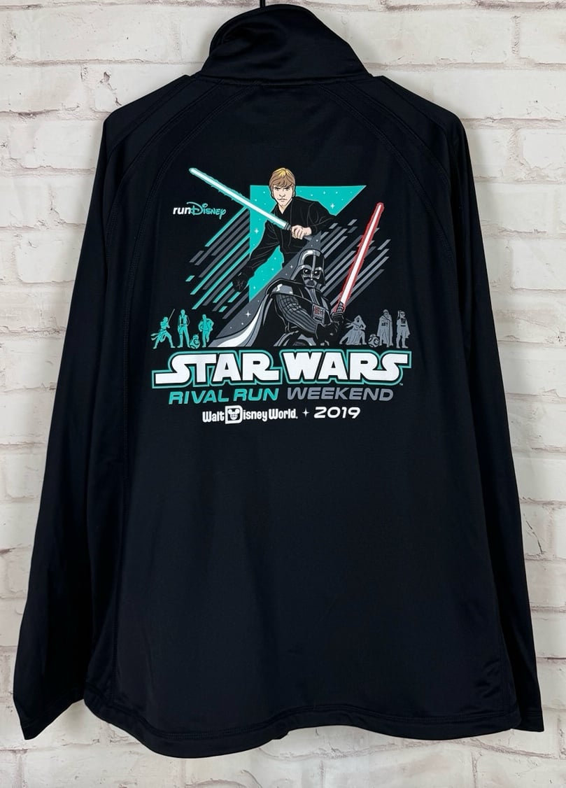 Walt Disney World 2019 Rival Run Weekend Star Wars Track Jacket Size XL