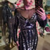 Guess by Marciano black sequined dress size Xs/S