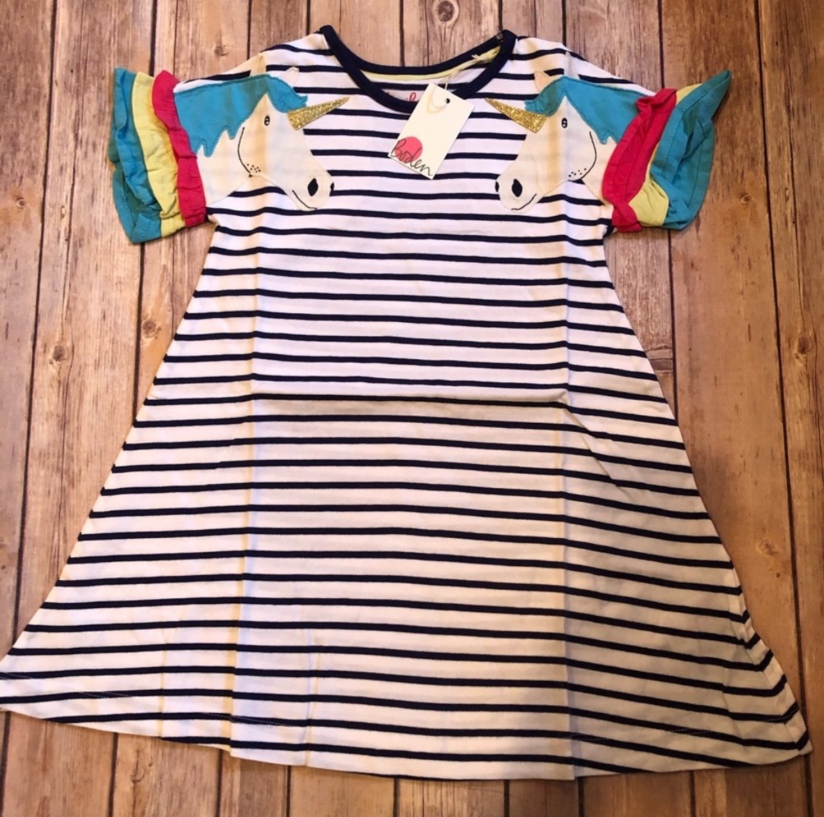 Mini boden unicorn leggings nwt