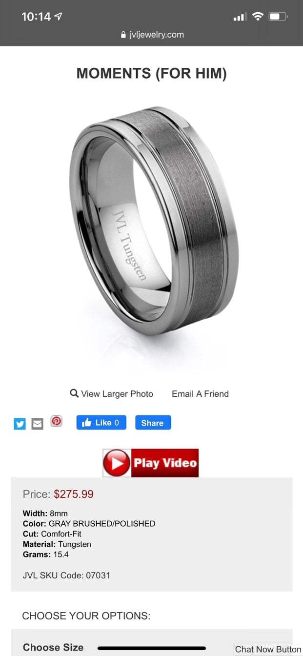 mens wedding band