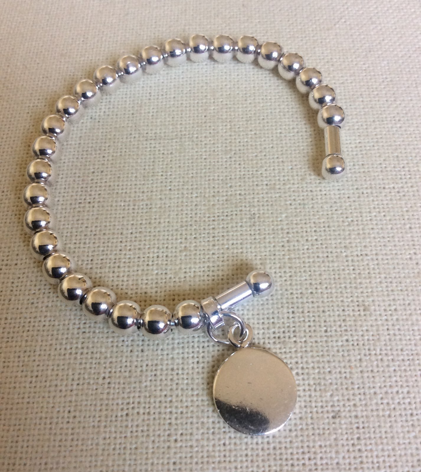 Silpada Vintage Beaded Flexible Cuff