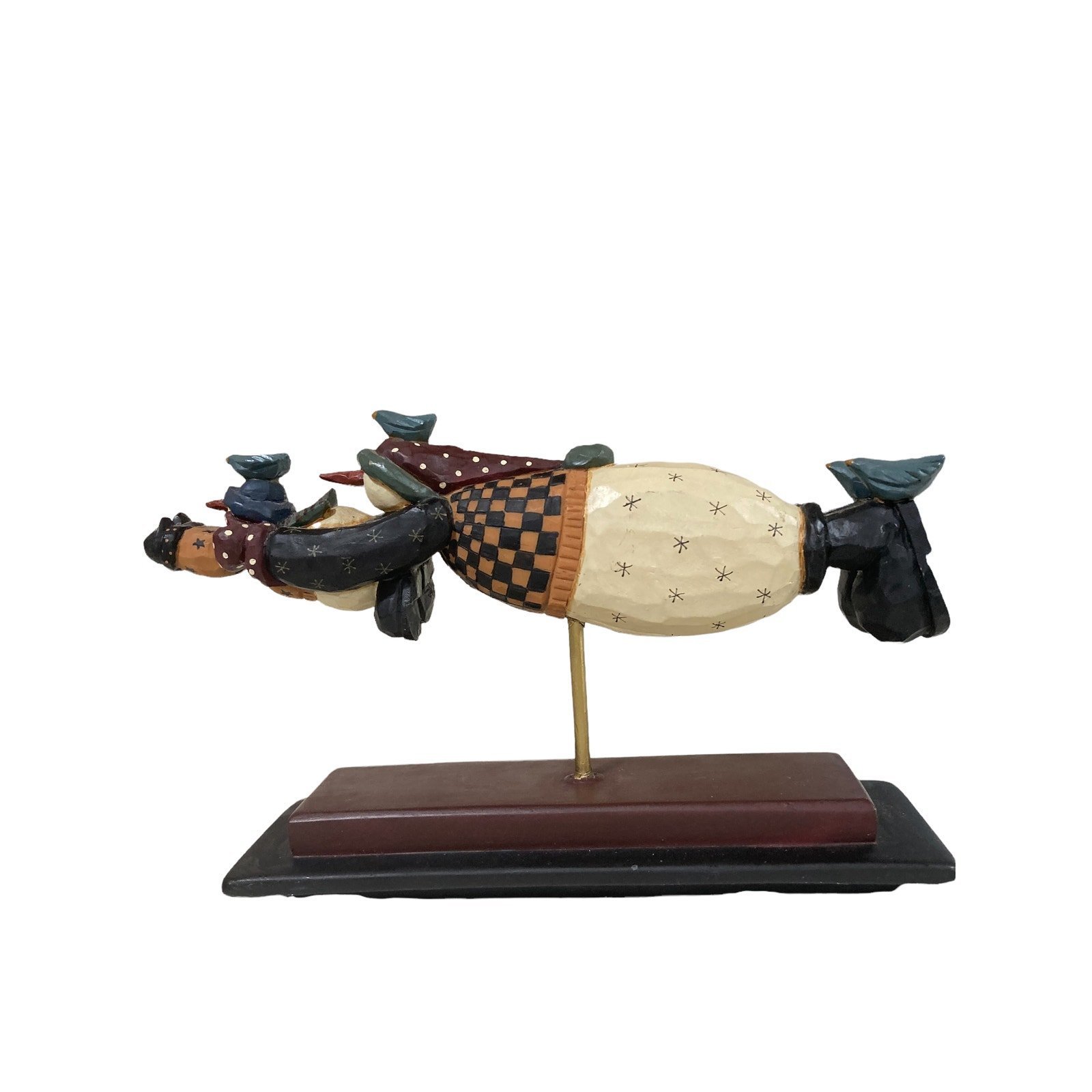 Williraye Studio Snowman Flying Lesson 8 Figurine
