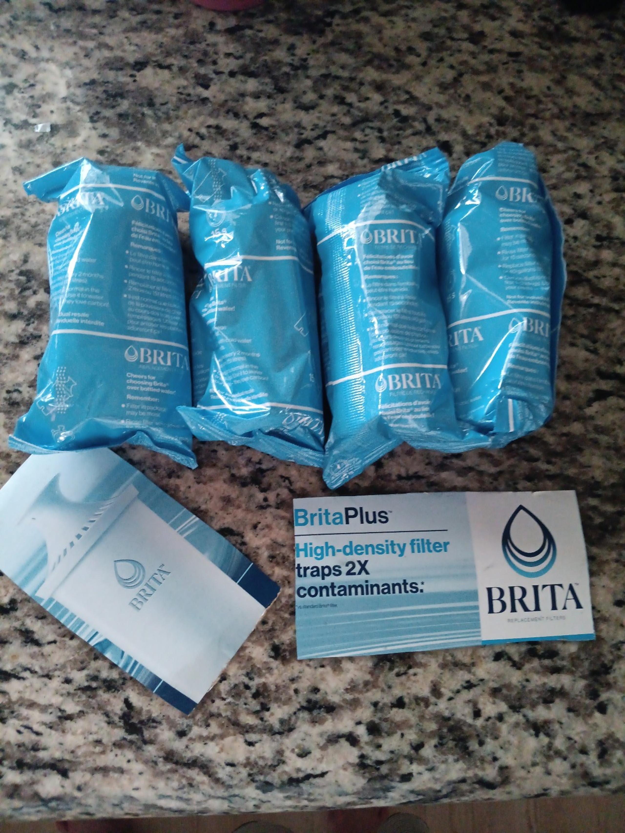 Brita replacement water filters 4 pitcher