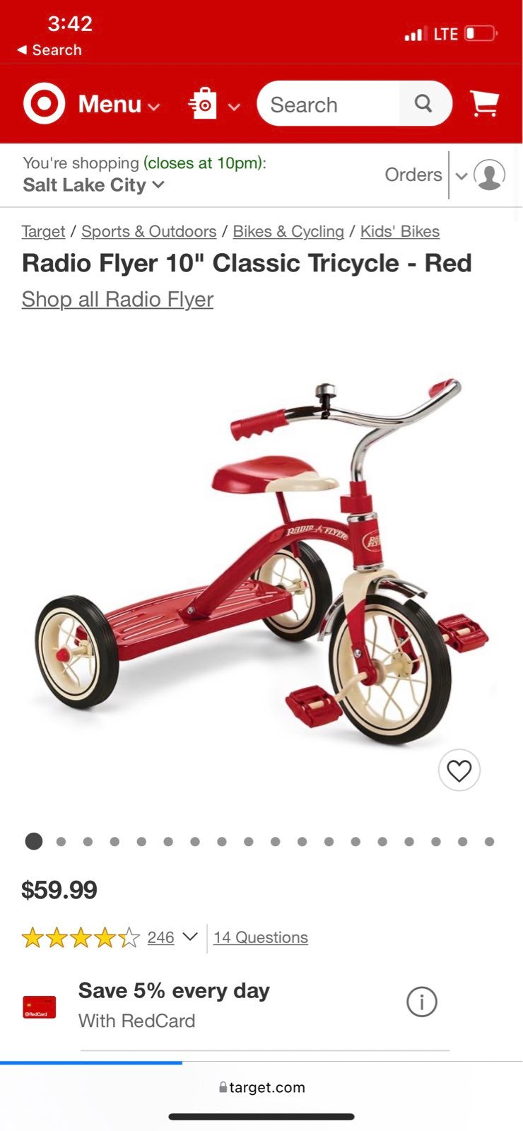 Radio Flyer tricycle