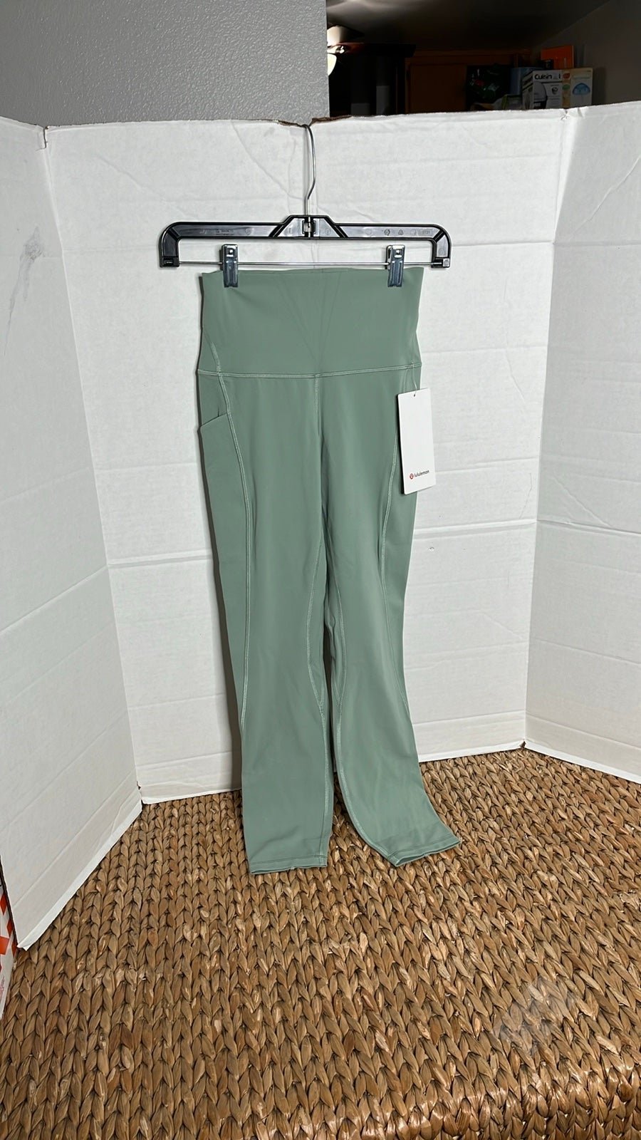117 Lululemon Align Pant 25” Pockets Size 4 Palm Court PLMC NWT