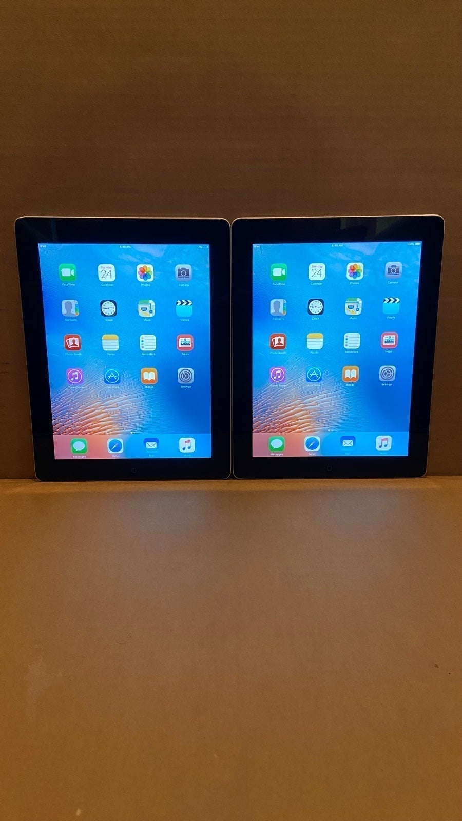 Lot of 2 Apple iPad 2nd Gen WiFi Black Tablets - Quick Shipping
