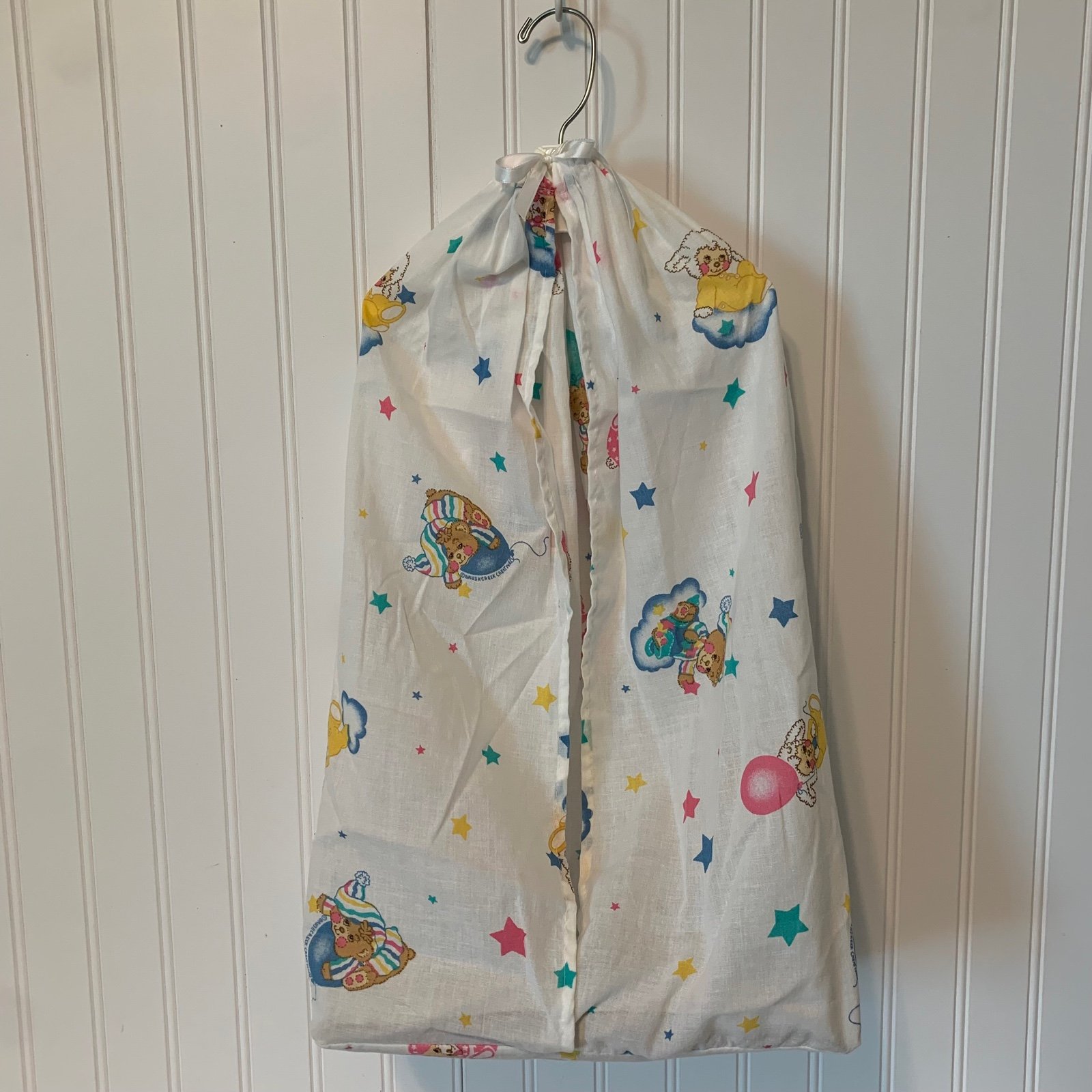 Vintage Brushcreek Creative Teddy Beddy Bear Hanging Diaper Stacker