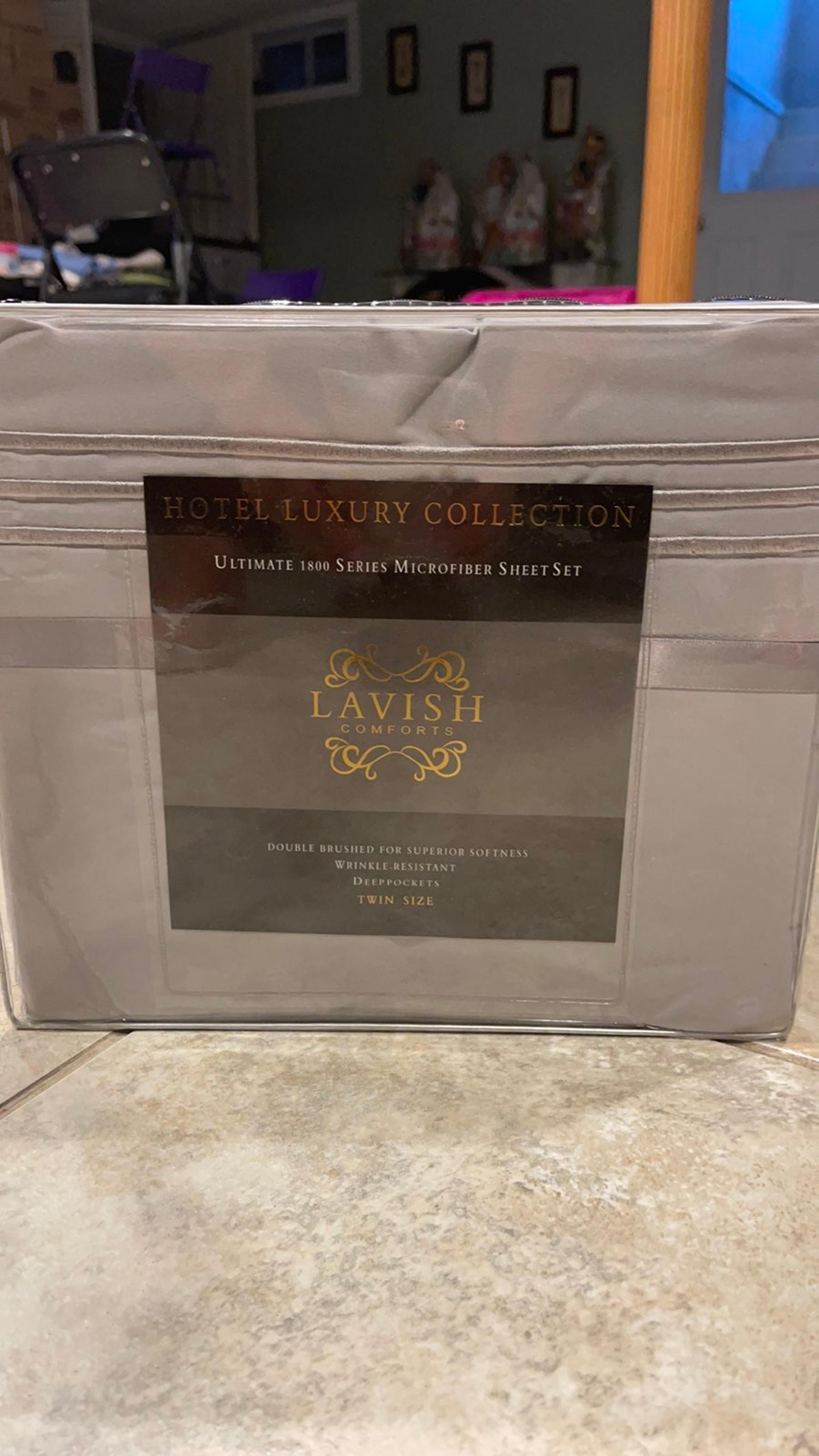 Hotel luxury collection twin sheet set