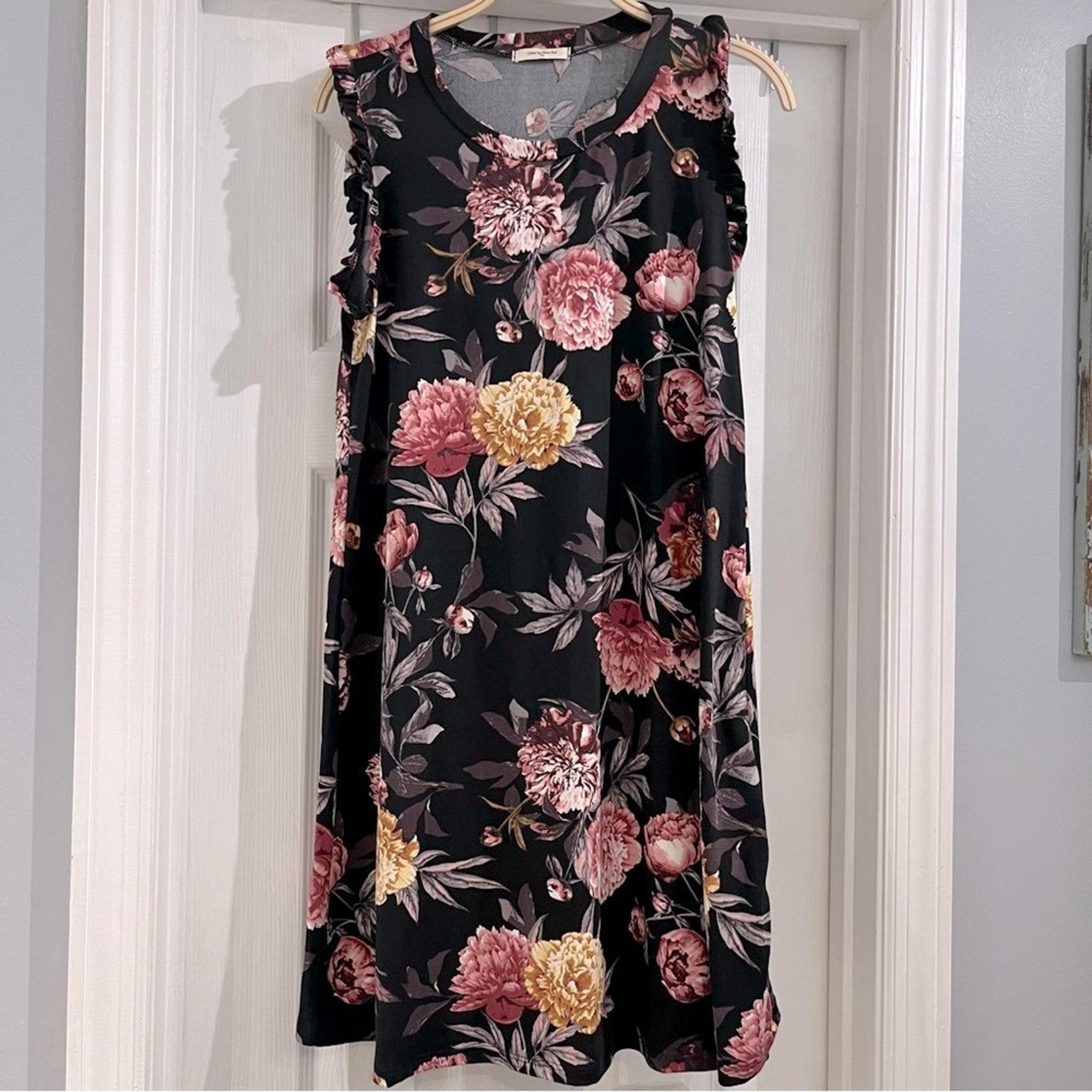 12pm by Mon Ami Women’s Sleeveless Black Dress Sz Small