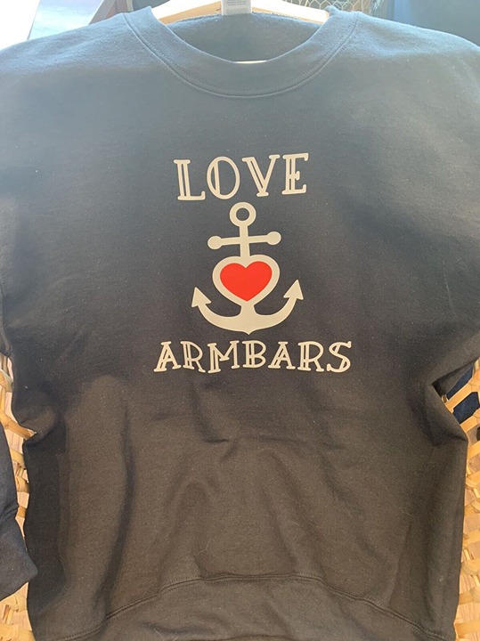 Gitana Fightwear Love & Armbars - BJJ Jiu Jitsu MMA Sweatshirt