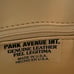Vintage Park Avenue Int Black & White Patchwork Leather Shoulder Handbag Purse
