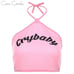 Cry Baby Pink Crop Top
