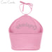 Cry Baby Pink Crop Top