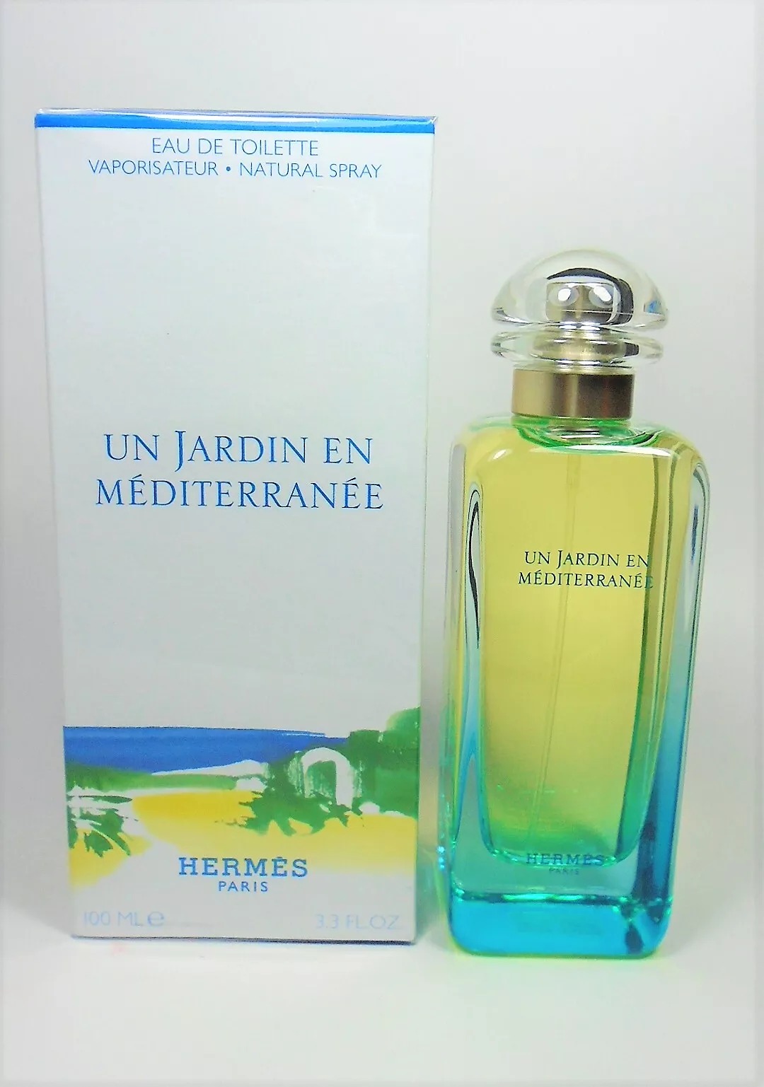 Un Jardin en Mediterranee by Hermes EDT 3.3 oz / 100 ml Unisex NEW IN SEALED BOX