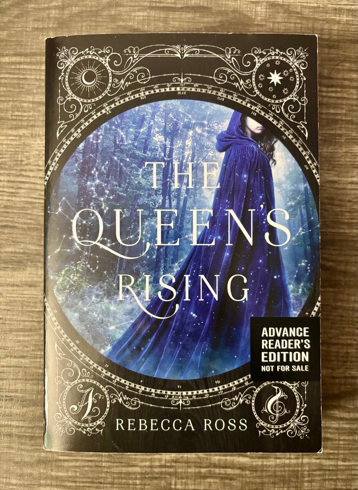 ARC of The Queens Rising SIGNED by Rebecca Ross