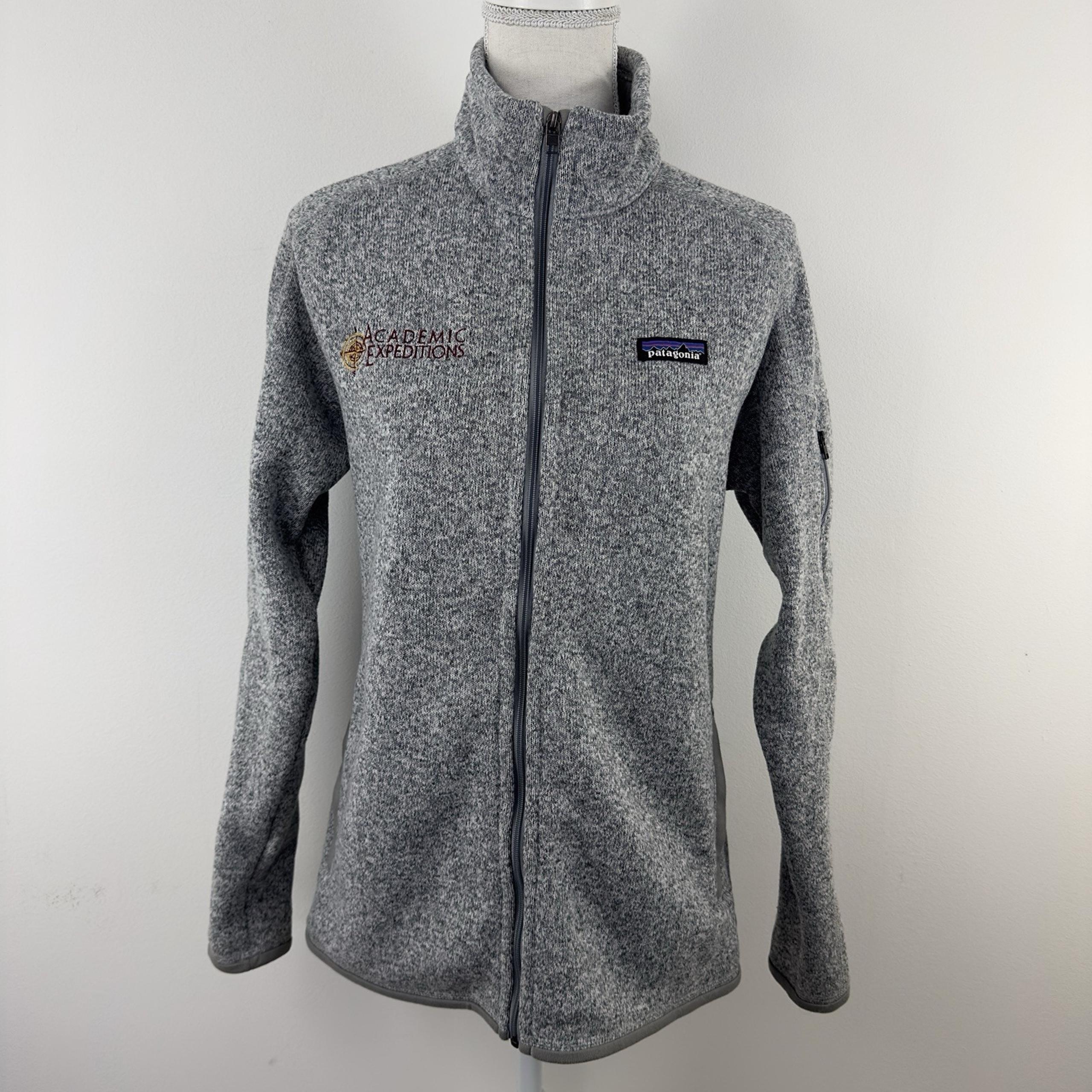 Patagonia Women's Better Sweater Full-Zip Fleece Jacket Gray Size L