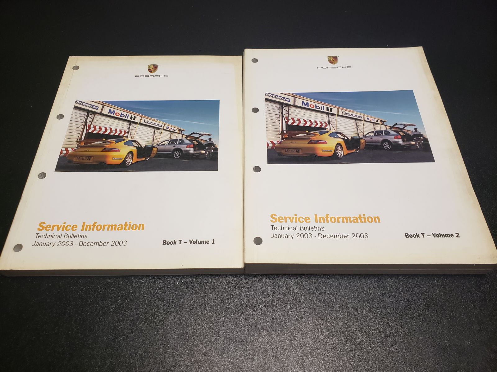 Porsche Service Information Volumes 1+2
