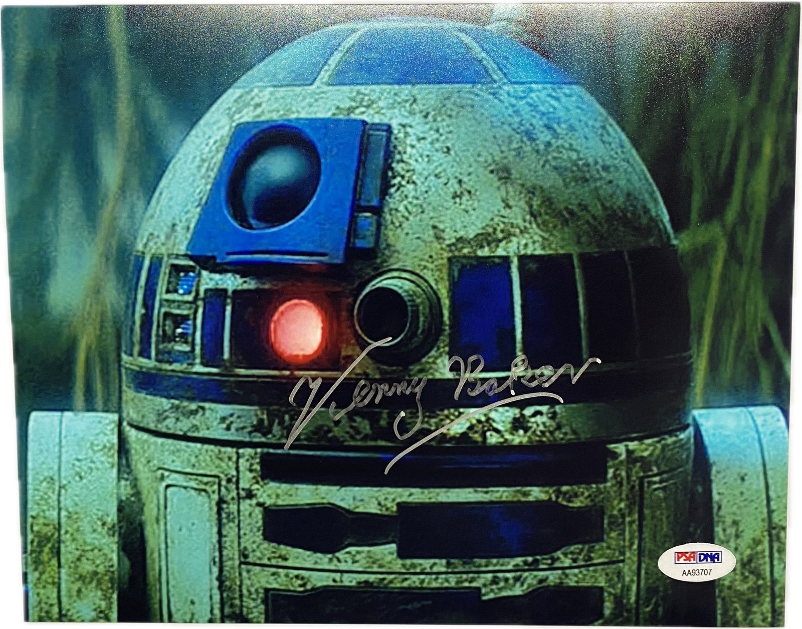 Kenny Baker Signed Autograph 8x10 Photo PSA COA Star Wars R2D2